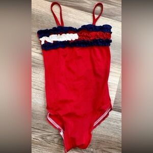 Tommy Hilfiger little girl one piece swimsuit-size 5